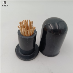 Marble Accessories Toothpick Holder Box
