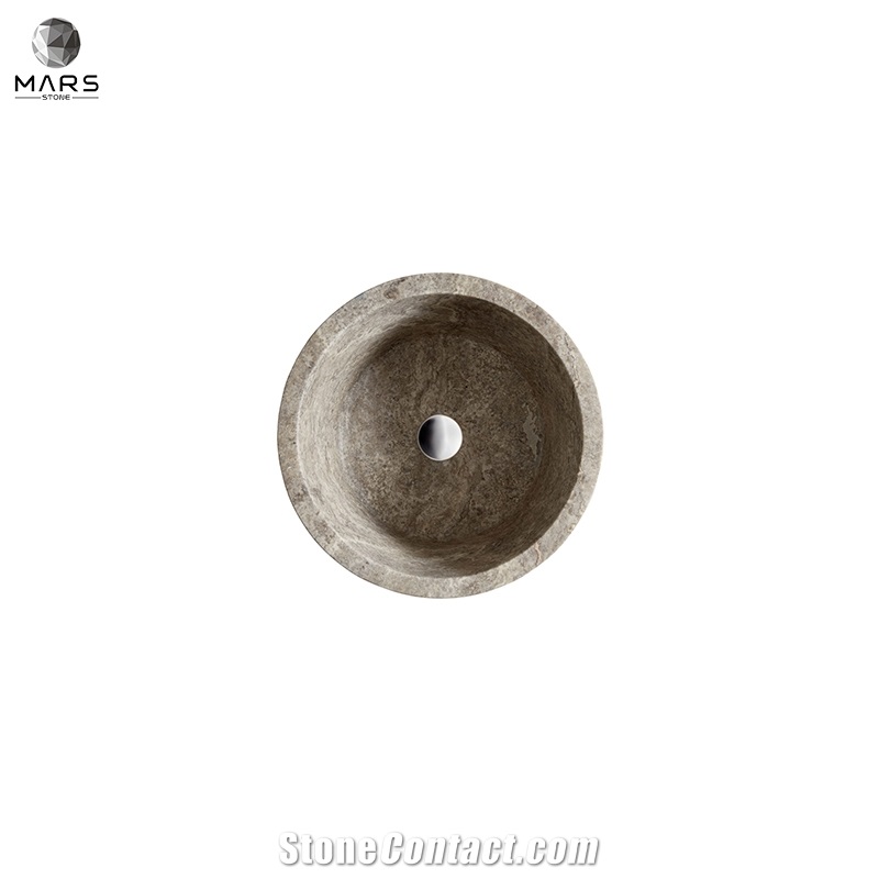 Modern Pyrenees Honed Polished Marble Silver Apollo Basin