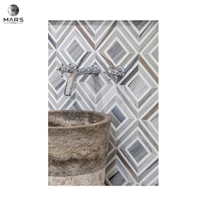 Modern Pyrenees Honed Polished Marble Silver Apollo Basin