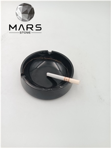 Natural Marble Stone Handmade Crafts Unique Ashtray