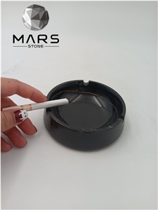 Natural Marble Stone Handmade Crafts Unique Ashtray