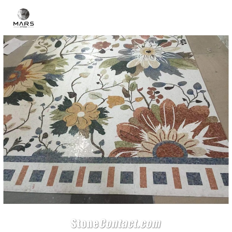 Natural Marble Stone Mosaic Paintings With Factory Price