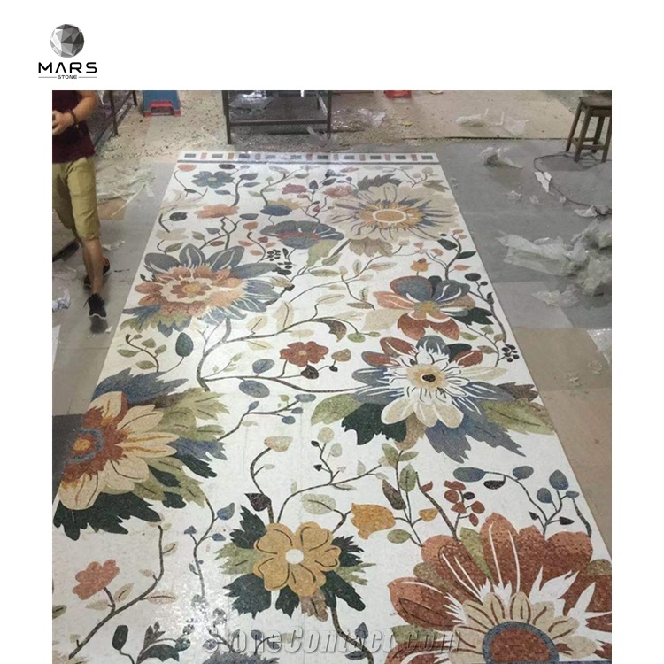 Natural Marble Stone Mosaic Paintings With Factory Price