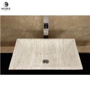 Natural Stone Rustic Travertine Carved Sink Natural Stone Rustic Travertine Carved Sink