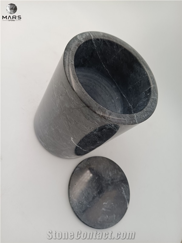 New Arrival Marble Design Ice Wine Barrel Marble Ice Bucket