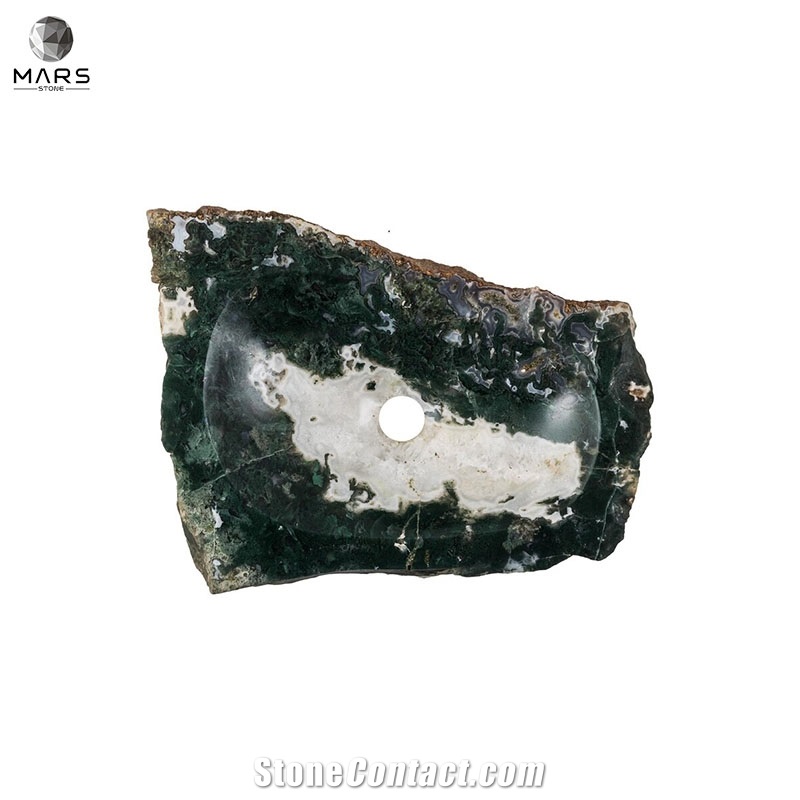 New Arrival Unique Decoration Natural Black Stone Basin