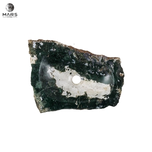 New Arrival Unique Decoration Natural Black Stone Basin