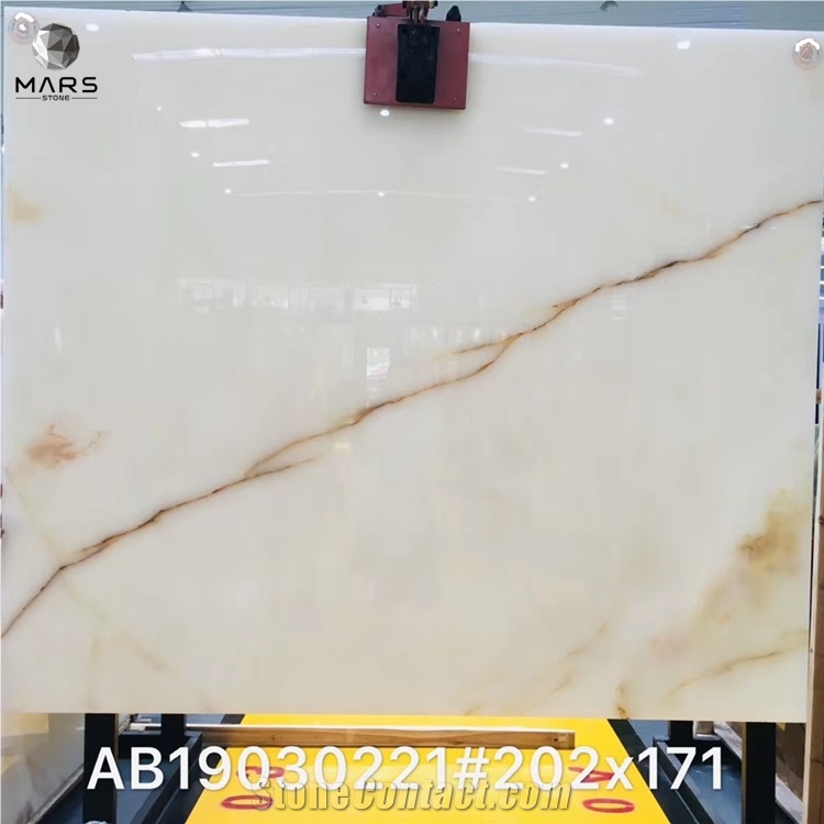 Popular Good Price Background White Onyx Slab