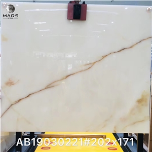 Popular Good Price Background White Onyx Slab