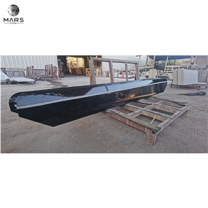 Popular High Quality Chinese Hebei Black Granite Countertop