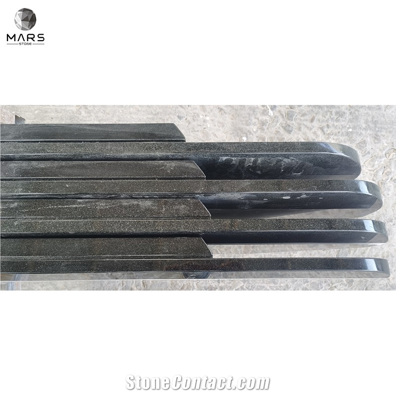 Popular High Quality Chinese Hebei Black Granite Countertop