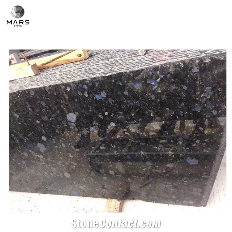 Volga Blue Extra Dark Granite Blue Granite Slab