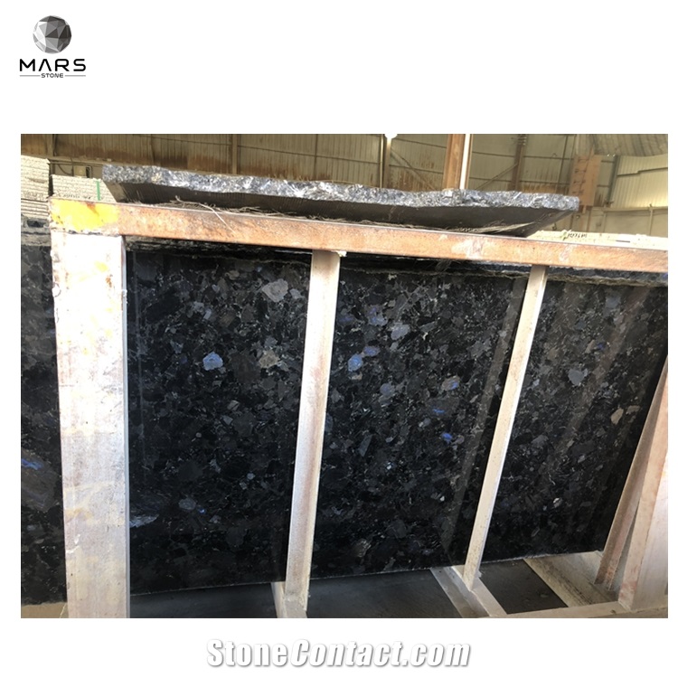 Volga Blue Extra Dark Granite Blue Granite Slab