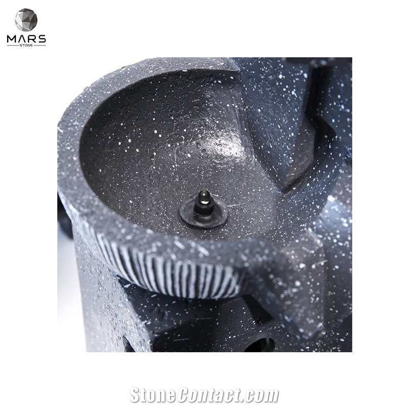 Western Style Hot Sale Resin Solar Cheap Fountain