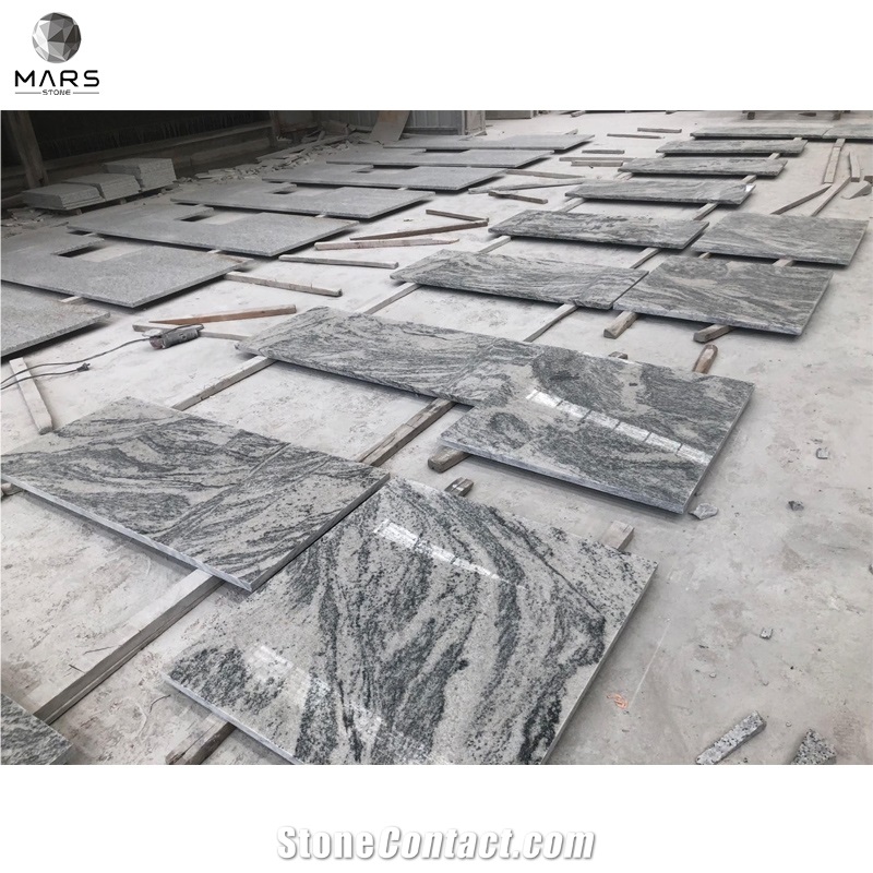 White Custom Sink Top China Juparana Granite Countertop