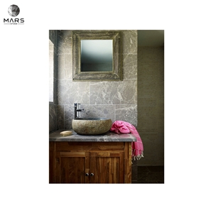 Wholesales Cheap Natural Stone Black Quartzite Sink Basin