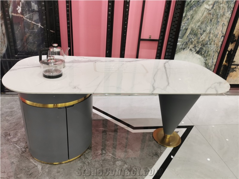Artificial Marble Table Top, Graphene Heating Table