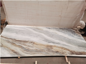 Nano Glass Panel,3D Digital Printing Marble Look Slab