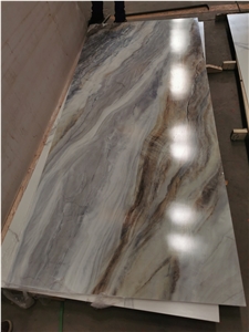 Nano Glass Panel,3D Digital Printing Marble Look Slab