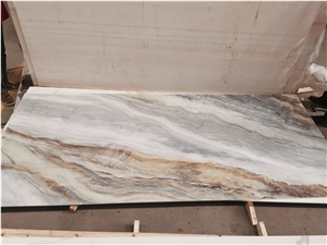 Nano Glass Panel,3D Digital Printing Marble Look Slab