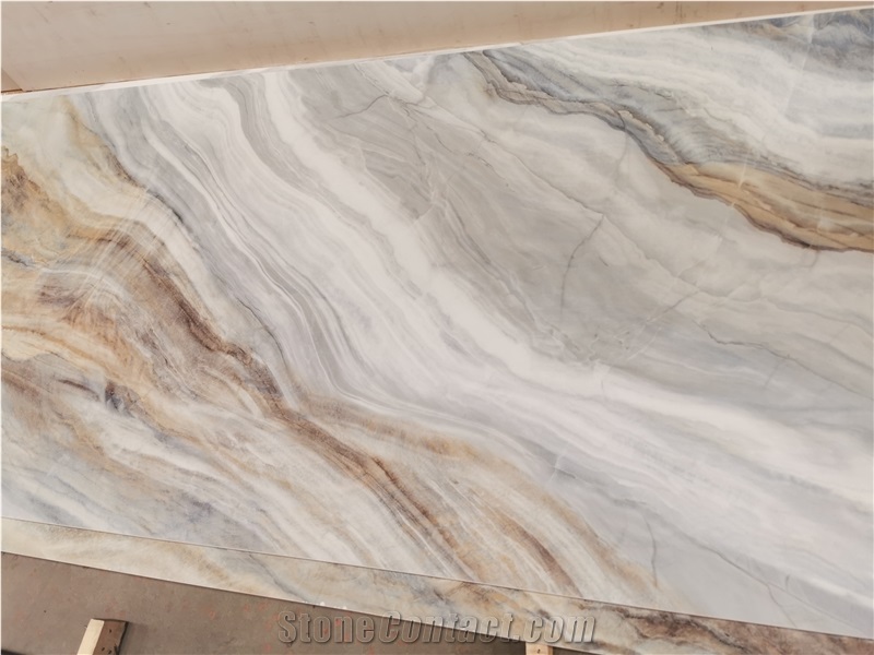 Nano Glass Panel,3D Digital Printing Marble Look Slab