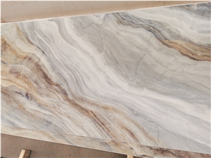Nano Glass Panel,3D Digital Printing Marble Look Slab