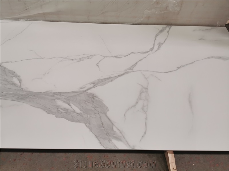 White Calacutta Crystallized Stone