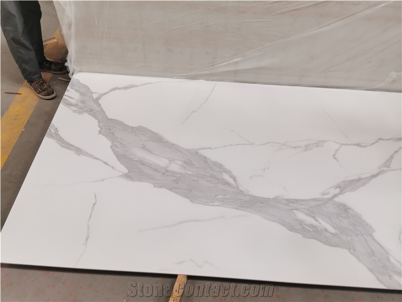 White Calacutta Crystallized Stone
