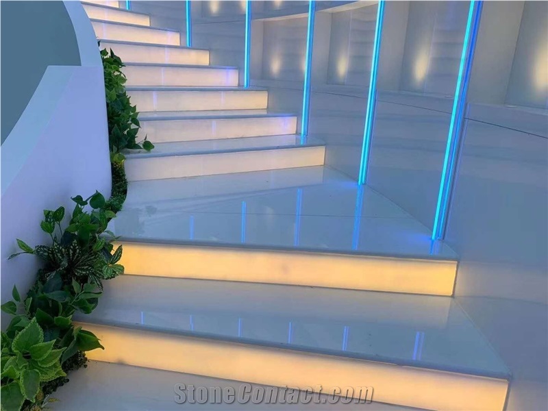 Nano Crystallized Glass Stone Marble Step Stair Treads