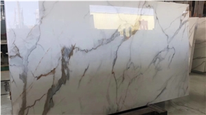 Nano Glass Stone Crystallized Gold Panel Wall Tile