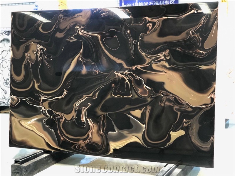 Popular High Quality Artificial Onyx Man Made Slab Panels