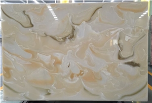 Popular High Quality Artificial Onyx Man Made Slab Panels