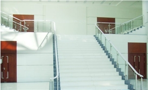 Super White Nano Glass Artificial Stone Project
