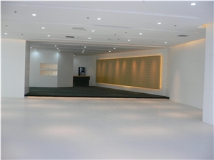 Super White Nano Glass Artificial Stone Project