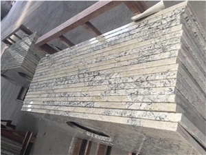 Blue Ice Polished High Quality Granite Vanity Top For Hotel