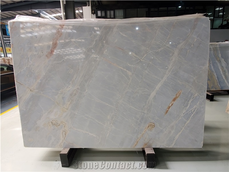 Bulgari Blue Marble Natural Polished Slab Tile