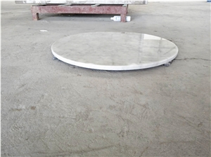 Carrara White Marble  Round Rectangle Table Top