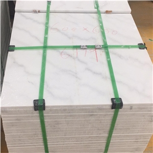 China Popular Guangxi White Marble Slab Wall Tile