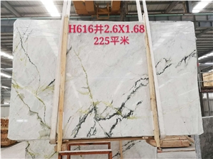 Clivia Green Marble Polished Marble Slab Floor Tile