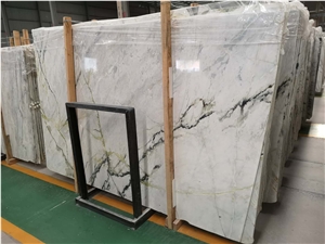 Clivia Green Marble Polished Marble Slab Floor Tile