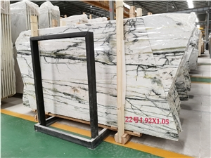 Clivia Green Marble Polished Marble Slab Floor Tile