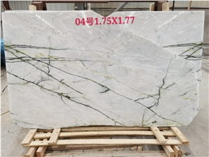 Clivia Green Marble Polished Marble Slab Floor Tile