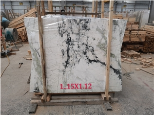 Clivia Green Marble Polished Marble Slab Floor Tile