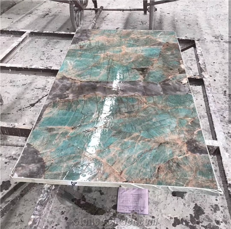 Luxury Stone Amazon Green Quartzite Slab Tile Luxury Home