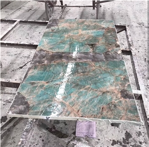 Luxury Stone Amazon Green Quartzite Slab Tile Luxury Home