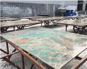 Luxury Stone Amazon Green Quartzite Slab Tile Luxury Home