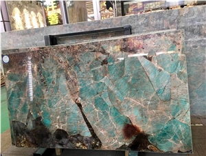 Luxury Stone Amazon Green Quartzite Slab Tile Luxury Home