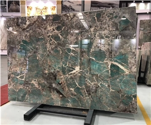 Luxury Stone Amazon Green Quartzite Slab Tile Luxury Home