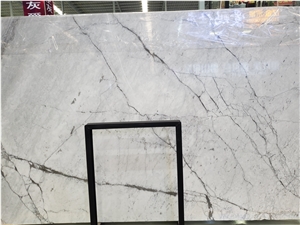 Natural Calacatta Grey Marble Brazil Marble Slab