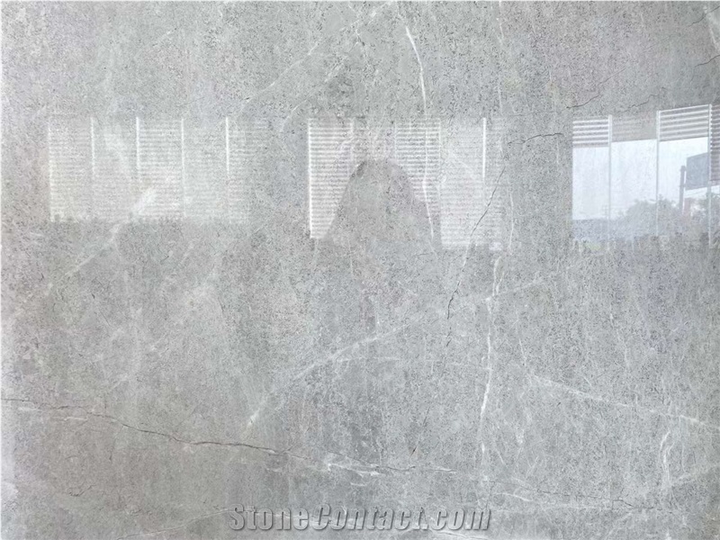 Natural Castle Grey Marble High Quality Polished Slab